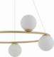 Lampa wisząca Sigma Lampa modernistyczna GAMA KOŁO Sigma 5-punktowa złoty 1