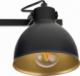 Lampa sufitowa Sigma Industrialna lampa sufitowa MARS Sigma reflektorki czarne 3