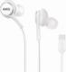 Słuchawki Nemo (U) Zestaw Słuchawkowy do SAMSUNG GALAXY NOTE 10 / 10+ PLUS USB Typ C AKG EO-IG955 słuchawki dokanałowe BULK białe 3