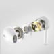 Słuchawki WK Design WK Design przewodowe słuchawki douszne Lightning biały (Y19 white) 3