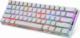 Klawiatura Motospeed CK62 Outemu Red (CK62-WhiteRed) 2