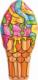 Bestway Materac dmuchany Rożek lodowy 188x95 cm 1