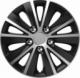 Kołpak Versaco Kołpak rapide nc 14" silver&black (czarno-srebrny) ze śrubami chrom 1