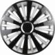 Kołpak Leoplast Kołpak falcon 15" czarno-srebrny 1