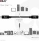 Kabel USB Club 3D USB-C - USB-C 1 m Czarny (500711) 6