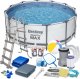 Bestway Basen ogrodowy stelażowy 366 x 122 cm 18w1 Bestway 56420 1