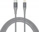 Kabel USB Nevox USB-C - Lightning 1 m Szary (1885) 1