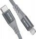 Kabel USB Nevox USB-C - Lightning 1 m Szary (1885) 3
