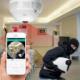 Kamera IP Ukryta Kamera IP WiFi Smart Żarówka Monitoring 360 4