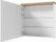 Selsey SELSEY Szafka wisząca Saeli 60x60x15 cm z lustrem 1