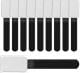 Organizer LABEL THE CABLE Kartki do opisania kabli, 10 sztuk (VP5 LTC 2510) 1