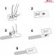 Organizer LABEL THE CABLE Kartki do opisania kabli, 10 sztuk (VP5 LTC 2520) 3