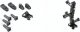 Xrec Zestaw Montażowy 29w1 Uchwyt Do Gopro Hero 1/2/3/3+/4 + Adapter Statywowy 9