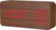 Xonix Budzik Xonix GHY-016WL BR RED higrometr termometr, 3 alarmy 1
