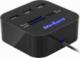 HUB USB Rebel 1x SD 1x M2 1x microSD 1x MS PRO Duo  + 3x USB-A 2.0 (KOM1020) 1