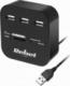 HUB USB Rebel 1x SD 1x M2 1x microSD 1x MS PRO Duo  + 3x USB-A 2.0 (KOM1020) 1