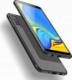 Silikonowe przezroczyste etui z ramką Samsung Galaxy A7 2018 czarne 7