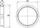 VivoLink Desk Grommet Ř60mm Aluminum 1