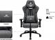 Fotel IMBA Seat WARLOCK materiałowy szaro-czarny 6