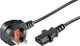 Kabel zasilający ACC+ PC Power supplay bulk cable (UK whit fuse) 220V/16A, 1.8m - 1-UK_IE_C13 1