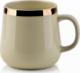 Affek Design Kubek 500ML Złoty Pasek H10x9x13cm (HTPT8000 Mondex) - 5902643388000 1