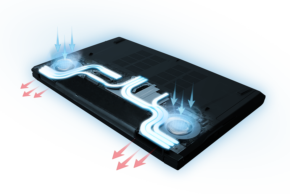 Chłodzenie MSI GE62 Apache