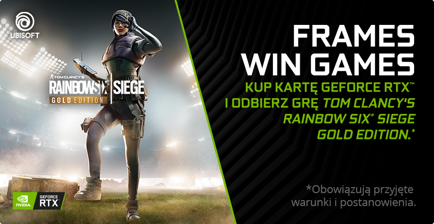 Kup Karte Geforce Rtx I Odbierz Gre Tom Clancy S Rainbow Six Siege Gold Wiadomosci W Morele Net