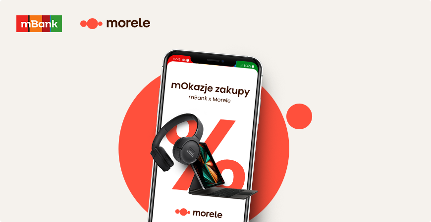 mBank w aplikacji Morele: zaoferuje klientom spersonalizowaną ofertę e-commerce