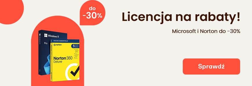 Licencja na rabaty! Microsoft i Norton do -30%