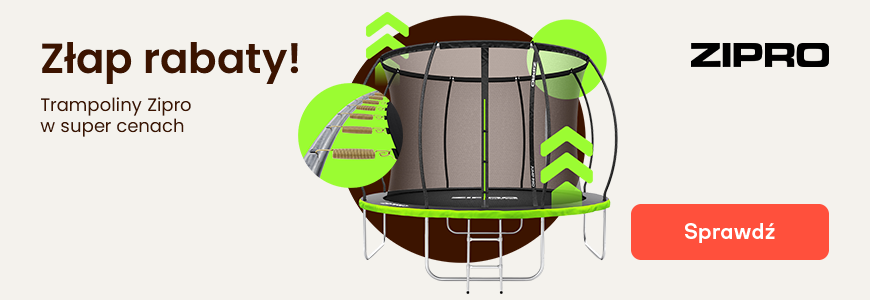 Złap rabaty! Trampoliny Zipro w super cenach