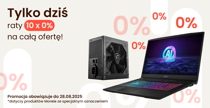 Raty 10x0%