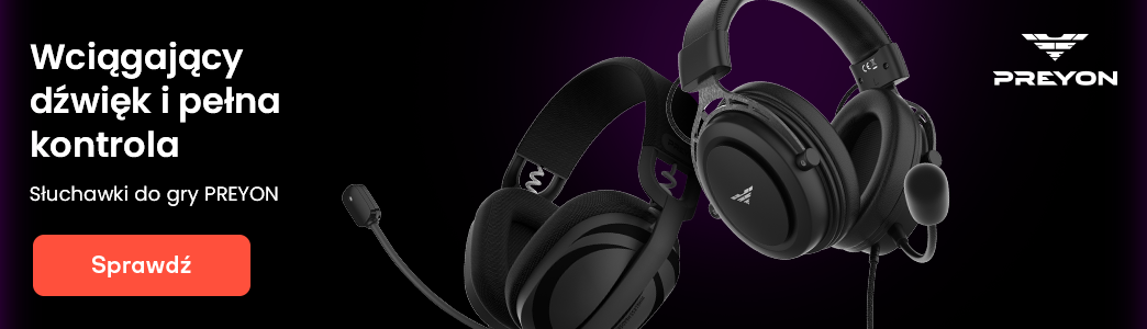 Sprawdź słuchawki gamingowe Preyon