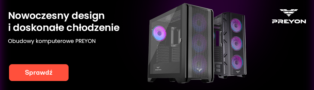 Sprawdź obudowy PC Preyon
