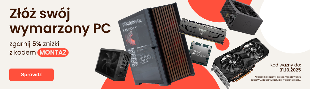 Zgarnij zniżkę na montaż komputera