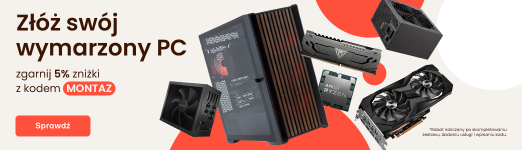 Zgarnij zniżkę na montaż komputera