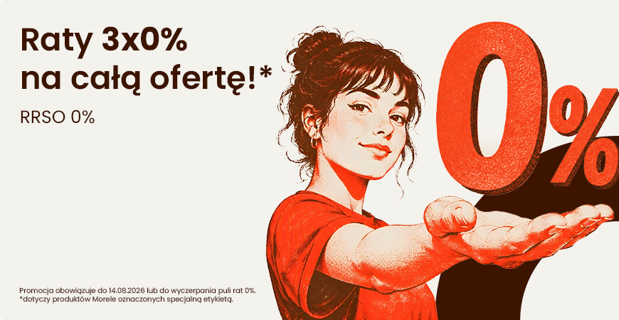Raty 3x0%