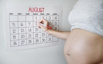 Dziecko mierzy 2 tygodnie za datą skanowania