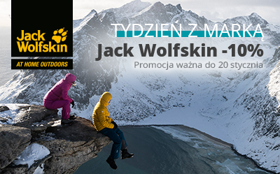 Tydzień z marką. 10% rabatu na wybrane produkty marki Jack Wolfskin