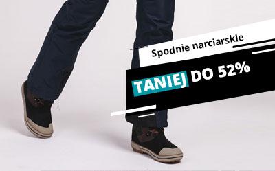 Spodnie narciarskie taniej do 52%