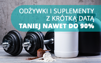 Krótkie daty ważności suplementów diety oraz odżywek