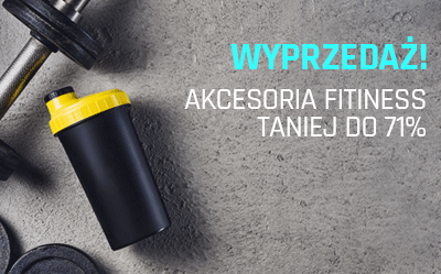 Wyprzedaż! Akcesoria fitness taniej do 71%