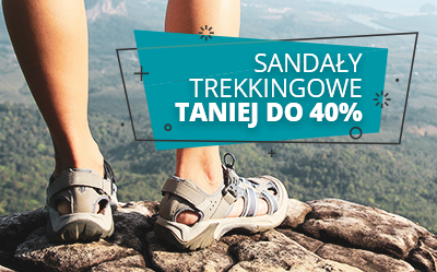 Sandały trekkingowe taniej do 40%