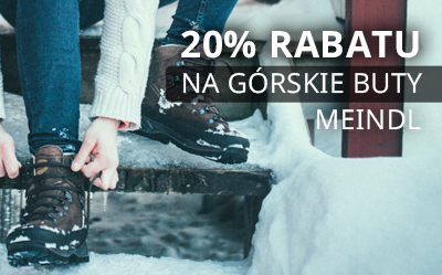 20% rabatu na górskie buty Meindl