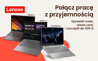 Promocja cenowa na laptopy Lenovo