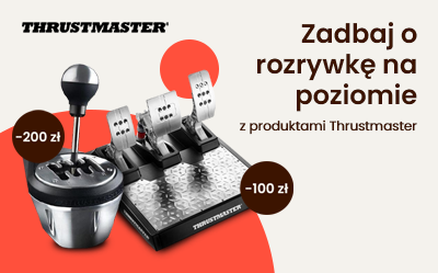 Lewarek i pedały Thrustmaster w niższych cenach