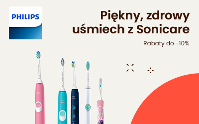 Piękny zdrowy uśmiech z Sonicare
