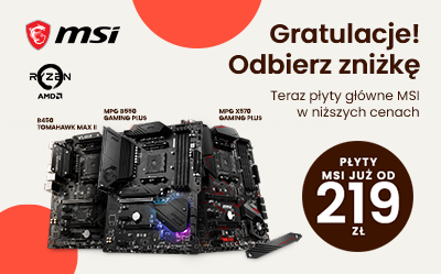 Płyty główne MSI w niższych cenach