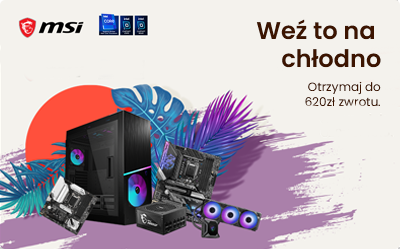 Weź to na chłodno – cashback po zakupie urządzeń MSI