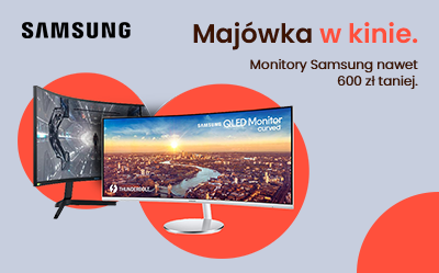 Bestsellerowe monitory Samsung w wyjątkowych cenach