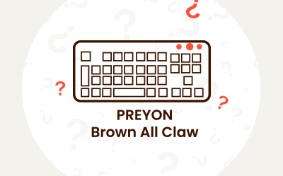 PREYON Brown All Claw – recenzja klawiatury 60%